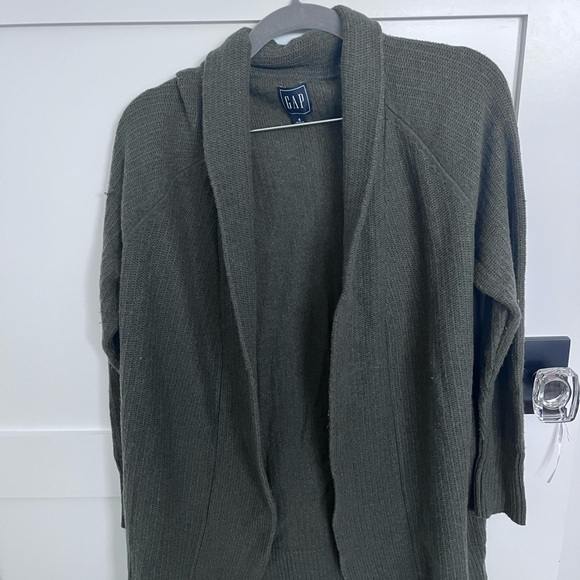 GAP Sweaters - GAP Olive Green Cardigan